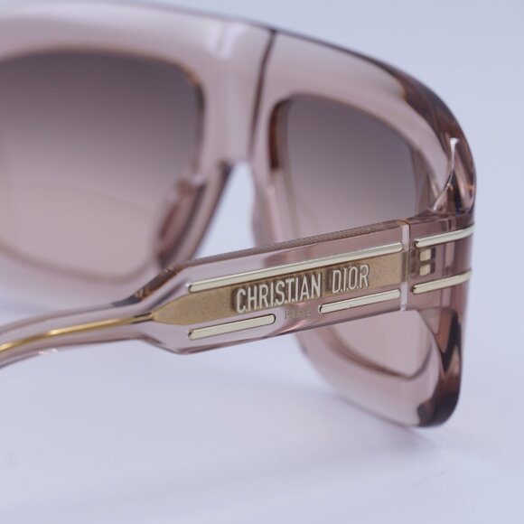 ?️ New Dior DIORSIGNATURE M1U 40F1 Sunglasses - Pink Frame, Roviex Frame main image 10